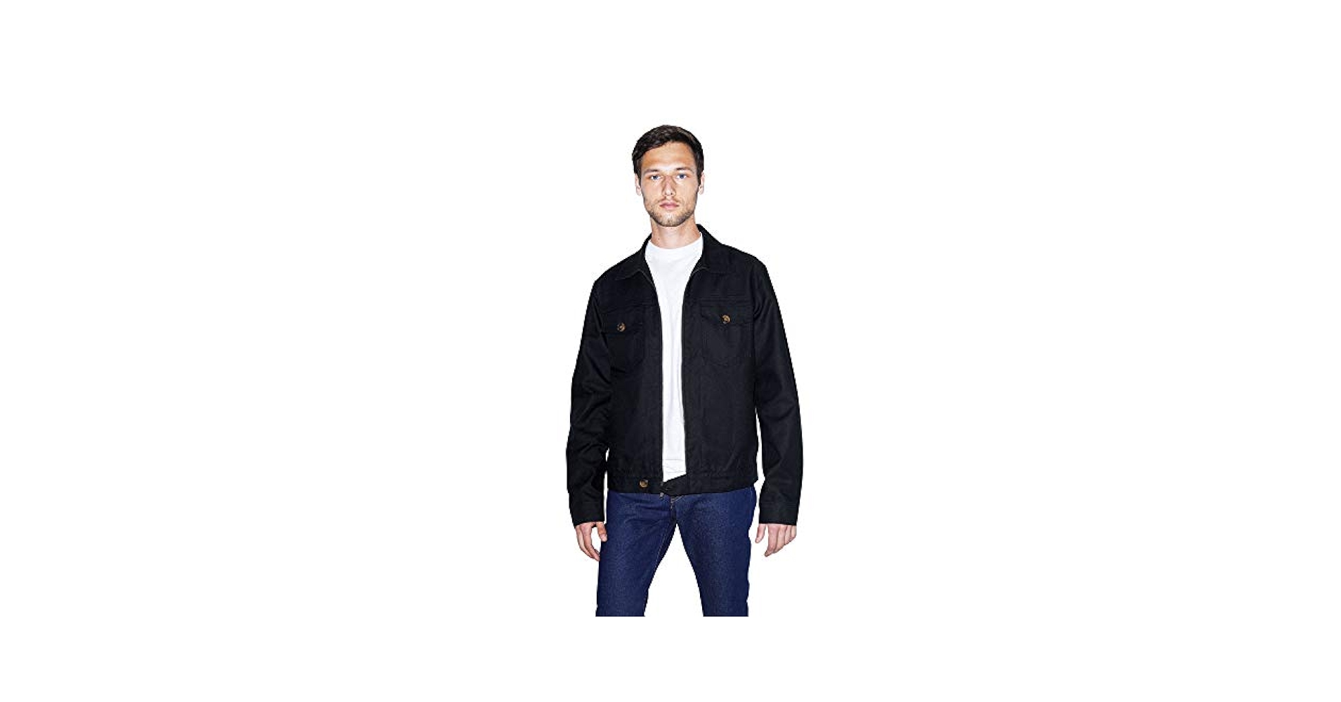 AMERI　TWILL JACKET LIKE TOP AMERI TWILL JACKET LIKE TOP American Apparel mens Long
